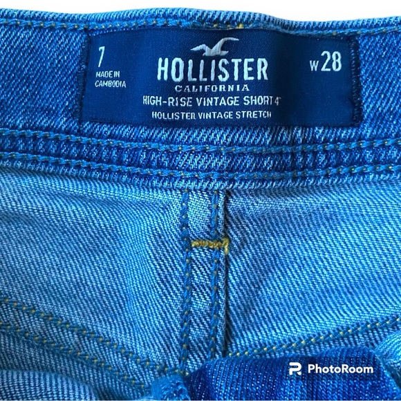 Hollister sunflower shorts size w28🌻 - Picture 2 of 5